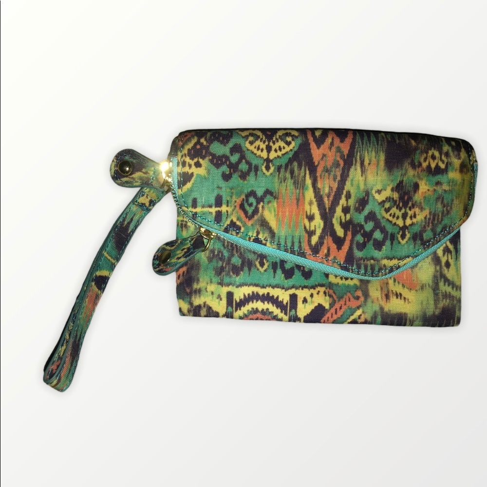 Cute multicolored clutch